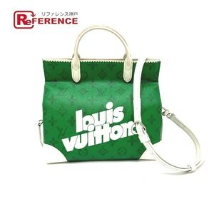 Louis Vuitton LV Liter Crossbody Handbag Monogram Canvas Green
